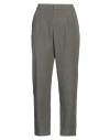 Alpha Studio Woman Pants Military Green Size 4 Cotton, Elastane
