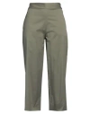 Alpha Studio Cropped Pants In Green
