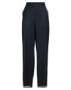 Alpha Studio Woman Pants Navy Size 10 Polyester, Viscose, Elastane In Black
