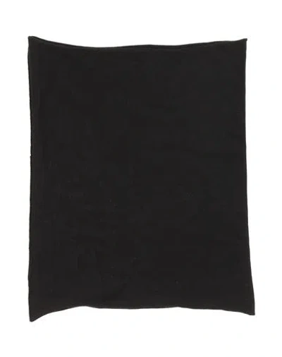 Alpha Studio Woman Scarf Black Size - Merino Wool