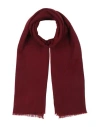 Alpha Studio Woman Scarf Burgundy Size - Wool, Cashmere