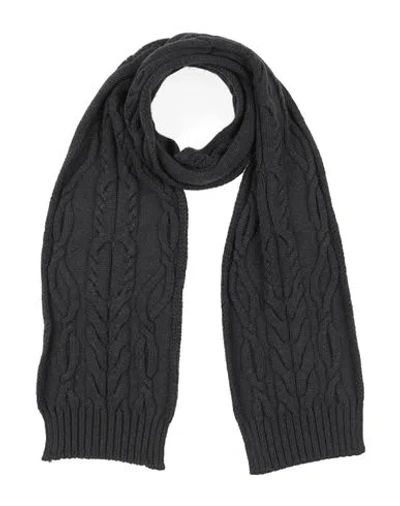 Alpha Studio Woman Scarf Charcoal Size - Merino Wool