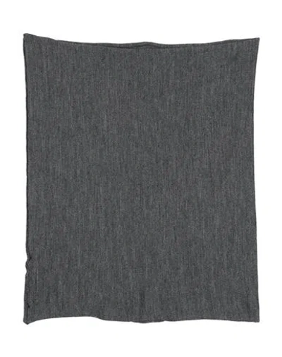 Alpha Studio Woman Scarf Grey Size - Merino Wool In Gray