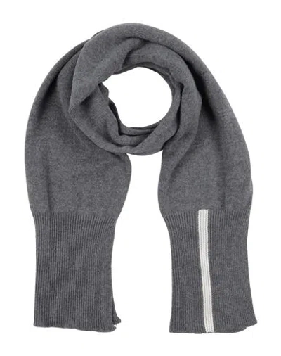 Alpha Studio Woman Scarf Grey Size - Wool