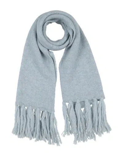 Alpha Studio Woman Scarf Sky Blue Size - Alpaca Wool, Recycled Polyamide, Polyamide