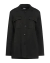 Alpha Studio Woman Shirt Black Size 12 Polypropylene In Black