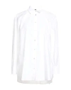 Alpha Studio Woman Shirt White Size 10 Cotton, Elastane