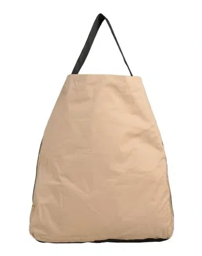 Alpha Studio Woman Shoulder Bag Sand Size - Cotton, Elastane In Beige