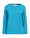 Alpha Studio Sweaters In Blue