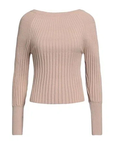 Alpha Studio Woman Sweater Beige Size 10 Viscose, Polyester, Polyamide