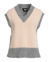 Alpha Studio Woman Sweater Beige Size 12 Synthetic Fibers, Alpaca Wool, Wool, Cashmere