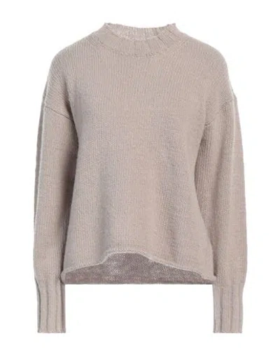 Alpha Studio Woman Sweater Beige Size 12 Wool