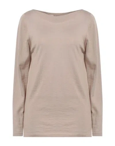 Alpha Studio Woman Sweater Beige Size 6 Cashmere