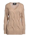Alpha Studio Woman Sweater Beige Size 4 Polyamide, Polyacrylic, Merino Wool