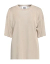 Alpha Studio Woman Sweater Beige Size 8 Viscose, Polyester