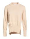 Alpha Studio Woman Sweater Beige Size 8 Cotton In Neutral