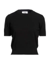 Alpha Studio Woman Sweater Black Size 10 Geelong Wool