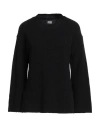 Alpha Studio Woman Sweater Black Size 10 Merino Wool