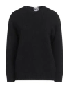 Alpha Studio Woman Sweater Black Size 10 Recycled Wool, Viscose, Recycled Polyamide, Recycled Cashme
