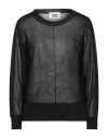 Alpha Studio Woman Sweater Black Size 10 Viscose, Polyester