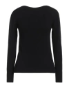 Alpha Studio Sweaters In Black