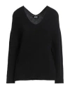 Alpha Studio Woman Sweater Black Size 10 Wool