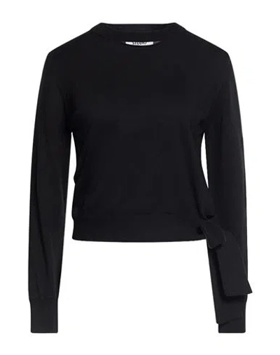 Alpha Studio Woman Sweater Black Size 12 Cotton