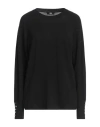 Alpha Studio Woman Sweater Black Size 12 Merino Wool