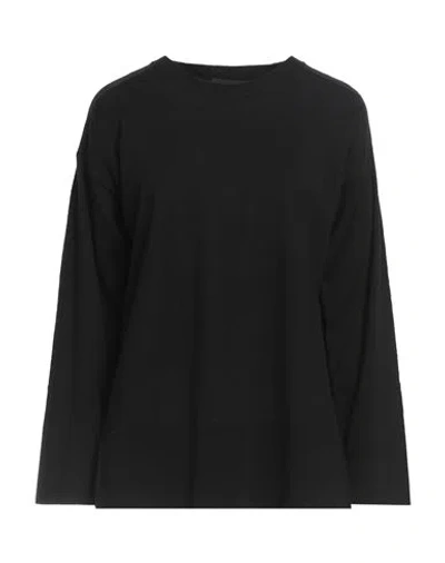 Alpha Studio Woman Sweater Black Size 12 Merino Wool