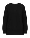 Alpha Studio Woman Sweater Black Size 14 Recycled Wool, Viscose, Polyamide, Cashmere