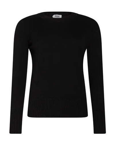 Alpha Studio Woman Sweater Black Size 2 Cashmere