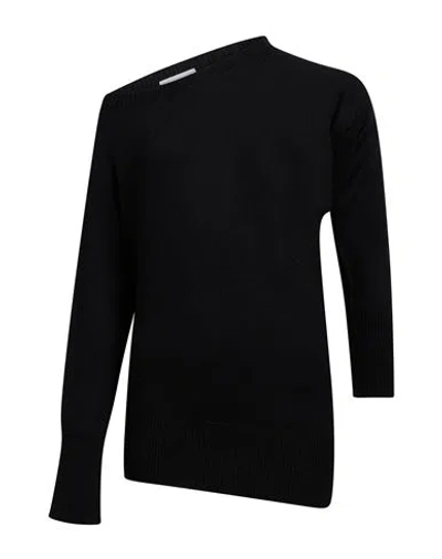 Alpha Studio Woman Sweater Black Size 2 Merino Wool