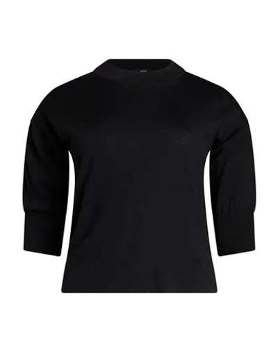 Alpha Studio Woman Sweater Black Size 2 Merino Wool