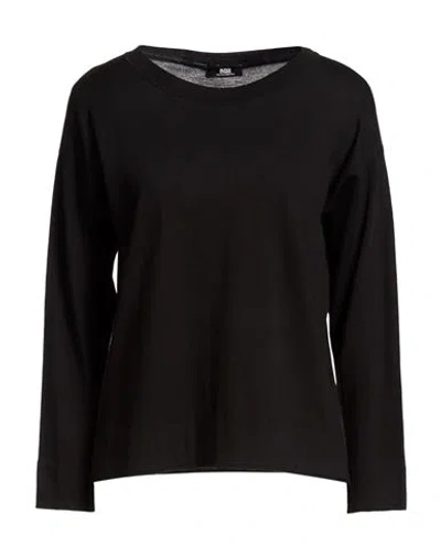 Alpha Studio Woman Sweater Black Size 2 Merino Wool