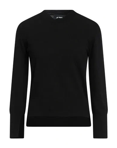 Alpha Studio Woman Sweater Black Size 4 Recycled Wool, Ecovero Viscose, Recycled Polyamide, Recycled