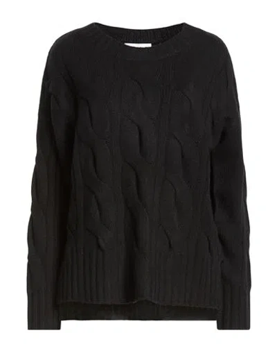 Alpha Studio Woman Sweater Black Size 8 Cashmere