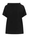 Alpha Studio Woman Sweater Black Size 8 Cotton