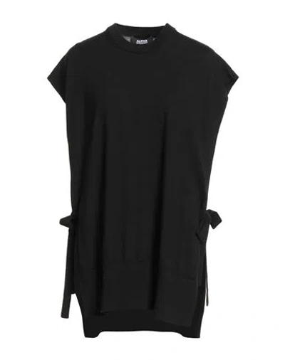 Alpha Studio Woman Sweater Black Size Onesize Merino Wool