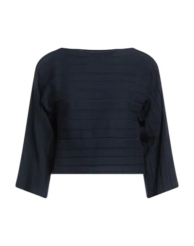 Alpha Studio Sweaters In Blue