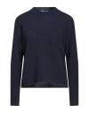 Alpha Studio Woman Sweater Blue Size 12 Wool