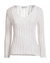 Alpha Studio Woman Sweater Blush Size 10 Baby Alpaca Wool, Recycled Polyamide, Polyamide
