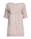 Alpha Studio Sweaters In Pink