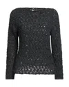 Alpha Studio Sweaters In Grey