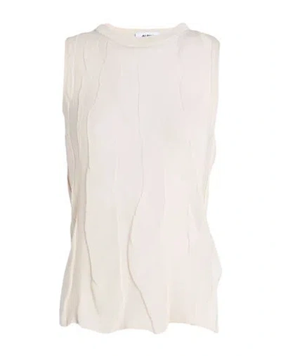Alpha Studio Woman Sweater Cream Size 8 Viscose, Polyester In Neutral
