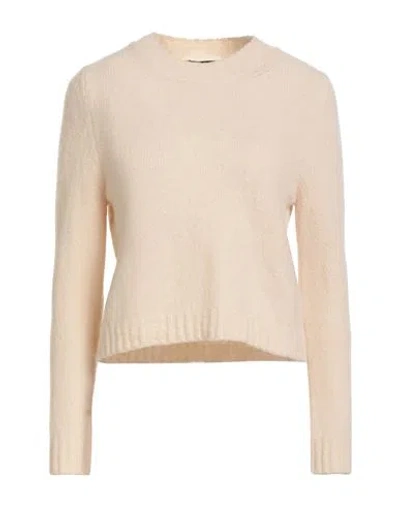 Alpha Studio Woman Sweater Cream Size 8 Wool, Polyamide, Cashmere, Elastane