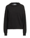 Alpha Studio Woman Sweater Dark Brown Size 10 Merino Wool