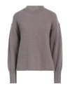Alpha Studio Woman Sweater Dove Grey Size 12 Wool