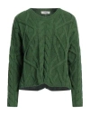 Alpha Studio Woman Sweater Green Size 10 Wool, Alpaca Wool, Polyamide