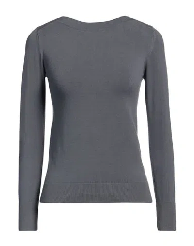 Alpha Studio Woman Sweater Grey Size 10 Viscose, Polyester, Elastane