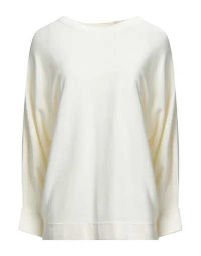 Alpha Studio Sweaters In White